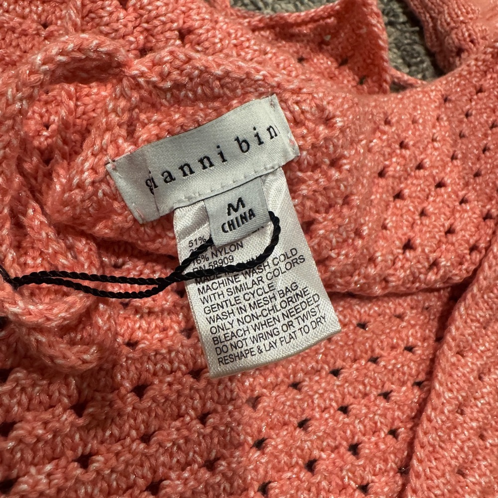 Gianni Bini Coral Crochet Two-Piece Set - Picture 4 of 4